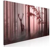 Tableau Imprimé "Morning Narrow Pink" 40 x 120 cm Multicolore G
