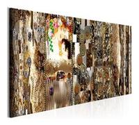 Tableau Imprimé "Mother's Love Gold" 45 x 135 cm Multicolore G