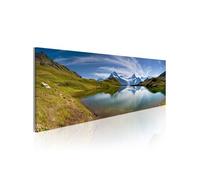 Tableau Imprimé "Mountain Lake" 40 x 120 cm