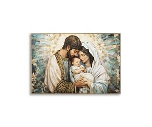 Tableau Imprimé "Nativity I" 122x82cm Multicolore