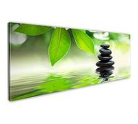 Tableau Imprimé "Nature & Zen" 45 x 135 cm Multicolore G