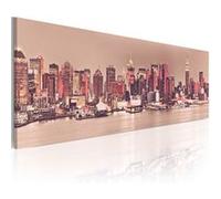 Tableau New York City of Light-Taille L 120 x H 40 cm