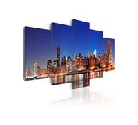 Tableau Imprimé "New York en Gros Plan" 50 x 100 cm