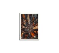 Tableau mural décoratif Mauro Ferretti New York B Multicolore 72x4x102 cm