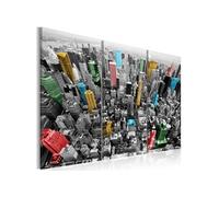 Tableau Imprimé "New York Impression en CMYK" 60 x 90 cm
