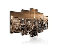 Tableau New York: night light-Taille L 200 x H 100 cm Imprimé