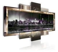 Tableau Imprimé "New York : Starry Night" 50 x 100 cm