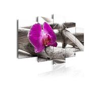 Tableau Imprimé "Orchid on Beach" 100 x 200 cm