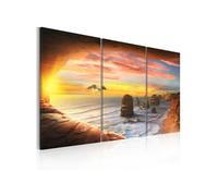 Tableau Imprimé "Paradise Beach" 60 x 90 cm Multicolore G