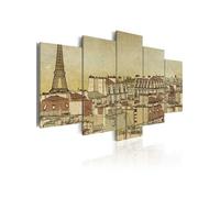 Tableau Paris au Siècle Dernier-Taille L 100 x H 50 cm