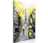 Tableau Imprimé "Paris Rendez Vous Yellow" 60 x 90 cm Multicolore G