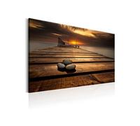 Tableau Imprimé "Peaceful Place" 60 x 90 cm Multicolore G