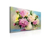 Tableau - Peonies: Bouquet of Happiness - 90x60 Artgeist (7568)