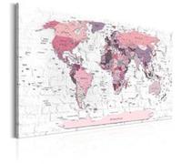 Tableau Imprimé "Pink Frontiers" 40 x 60 cm Multicolore G