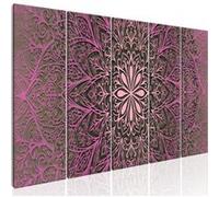 Tableau Imprimé "Pink Mandala" 80 x 200 cm