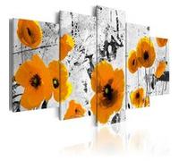 Tableau Imprimé "Poppies in the Royal Color" 50 x 100 cm Multicolore G