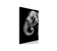 Tableau Imprimé "Portrait of Elephant" 80 x 120 cm