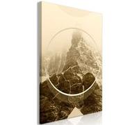 Tableau Imprimé "Power of the Mountains" 40 x 60 cm