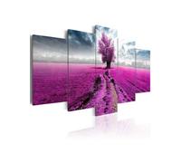 Tableau Imprimé "Purple Land" 50 x 100 cm Imprimé G