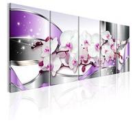 Tableau Imprimé "Purple Ribbons" 90 x 225 cm