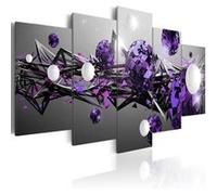 Tableau Imprimé "Purple Solar System" 100 x 200 cm Multicolore G