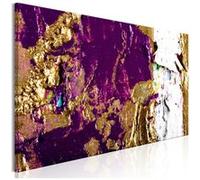 Tableau Imprimé "Purple Wave Narrow" 50 x 150 cm