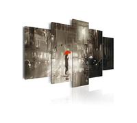 Tableau Imprimé "Rain City" 50 x 100 cm