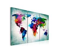 Tableau Imprimé "Rainbow Journey" 40 x 60 cm Multicolore G