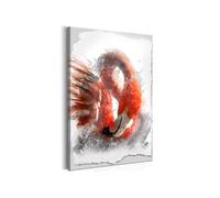 Tableau Imprimé "Red Flamingo" 60 x 90 cm