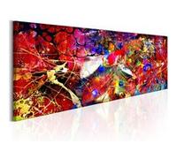 Tableau Imprimé "Red Forest" 45 x 135 cm