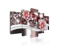 Tableau Imprimé "Red Gleam" 100 x 200 cm