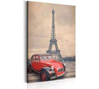 Tableau Imprimé "Retro Paris" 80 x 120 cm