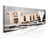 Tableau Imprimé "Romantic Home" 40 x 120 cm Multicolore G