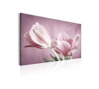 Tableau Imprimé "Romantic Tulips" 40 x 60 cm Multicolore G