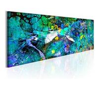 Tableau Imprimé "Sapphire Jungle" 50 x 150 cm Multicolore G