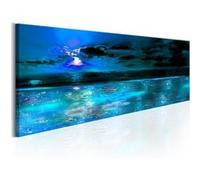 Tableau Imprimé "Sapphire Ocean" 40 x 120 cm