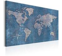 Tableau Imprimé "Sapphire Planet" 80 x 120 cm Multicolore G