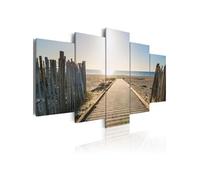 Tableau Imprimé "Sea Promenade" 100 x 200 cm