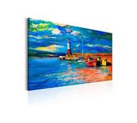 Tableau Imprimé "Seaside Landscape : the Lighthouse" 80 x 120 cm