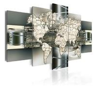 Tableau Imprimé "See the World in Stone" 100 x 200 cm Multicolore G