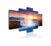 Tableau Imprimé "Selfoss Waterfall, Iceland" 100 x 200 cm