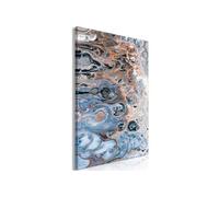 Tableau Imprimé "Sienna Blue Marble" 60 x 90 cm Multicolore G