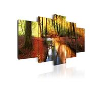 Tableau Imprimé "Silent Forest" 50 x 100 cm