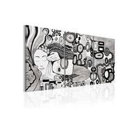 Tableau Imprimé "Silver Kiss" 30 x 60 cm