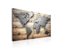 Tableau Imprimé "Silver World" 60 x 90 cm Multicolore G