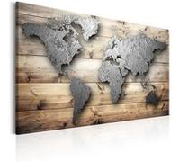 Tableau Imprimé "Silver World" 60 x 90 cm Multicolore G