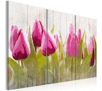 Tableau Spring bouquet of tulips-Taille L 60 x H 40 cm