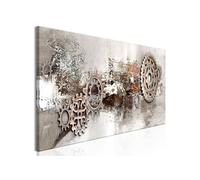 Tableau Imprimé "Steel Cranks Narrow" 45 x 135 cm