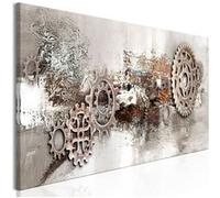 Tableau Imprimé "Steel Cranks Narrow" 45 x 135 cm
