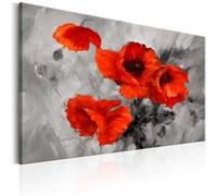 Tableau Imprimé "Steel Poppies" 80 x 120 cm Multicolore G